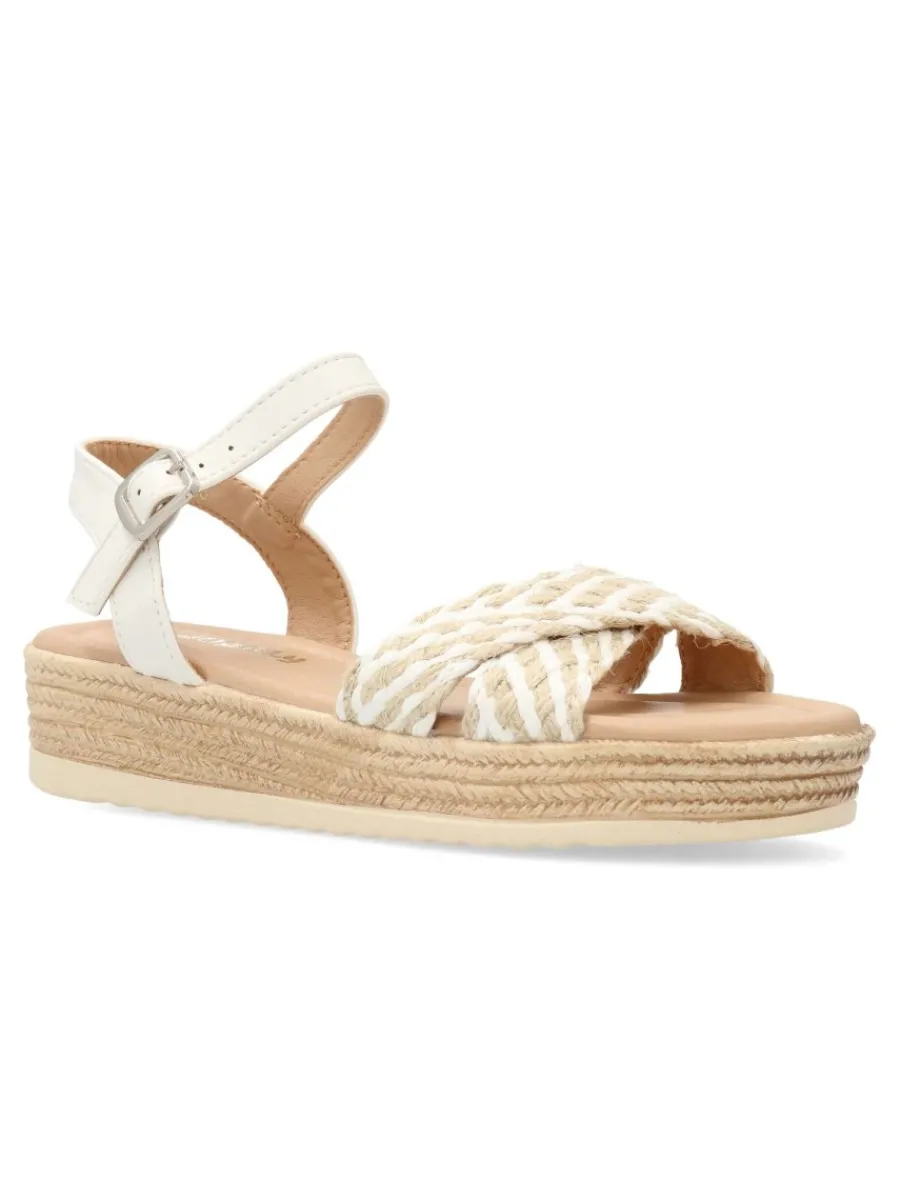 Clearance PEKE'S by Vanessa PEKES Sandalia pala cuerda trenzada niña