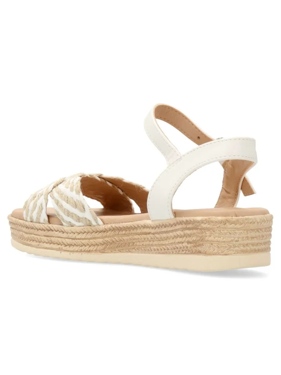 Clearance PEKE'S by Vanessa PEKES Sandalia pala cuerda trenzada niña