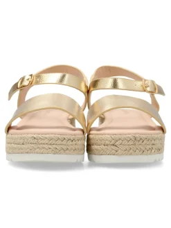 Discount PEKE'S by Vanessa PEKES Sandalia plataforma yute niña
