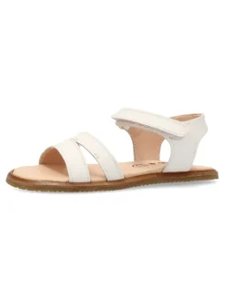 Clearance PEKE'S by Vanessa PEKES Sandalia respetuosa piel confort blanca