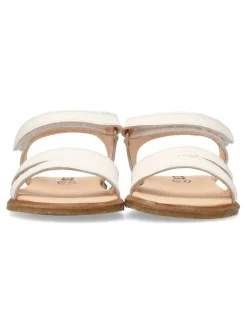 Clearance PEKE'S by Vanessa PEKES Sandalia respetuosa piel confort blanca