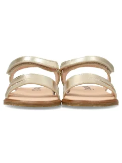 Clearance PEKE'S by Vanessa PEKES Sandalia respetuosa piel metalizada