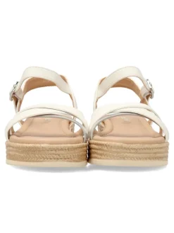 Fashion PEKE'S by Vanessa PEKES Sandalia tiras doble suela efecto yute