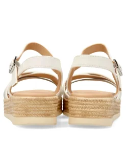 Fashion PEKE'S by Vanessa PEKES Sandalia tiras doble suela efecto yute