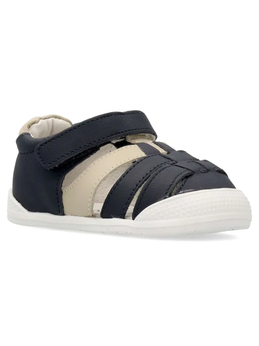 Online PEKE'S by Vanessa PEKES Sandalia vestir tipo cangrejera piel