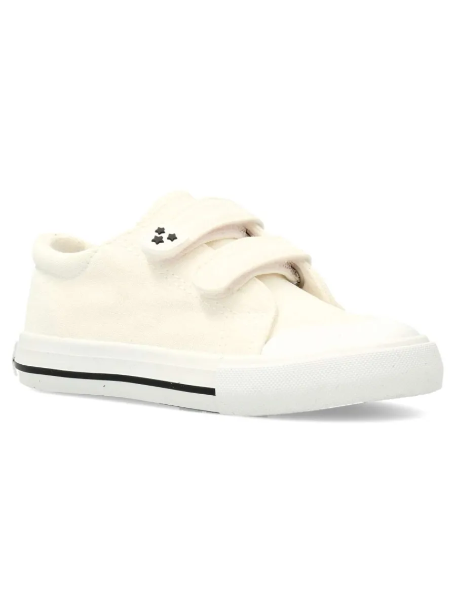 Best PEKE'S by Vanessa PEKES Zapatilla basket lona blanca