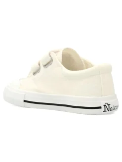 Best PEKE'S by Vanessa PEKES Zapatilla basket lona blanca