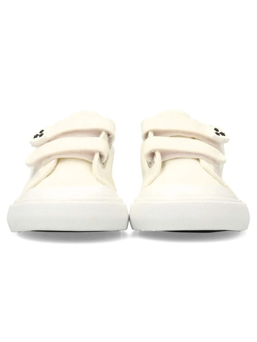 Best PEKE'S by Vanessa PEKES Zapatilla basket lona blanca