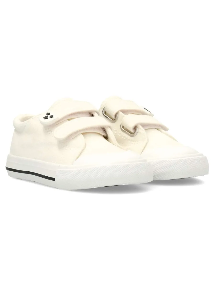 Best PEKE'S by Vanessa PEKES Zapatilla basket lona blanca