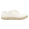Discount PEKE'S by Vanessa PEKES Zapatilla blucher yute lino blanco
