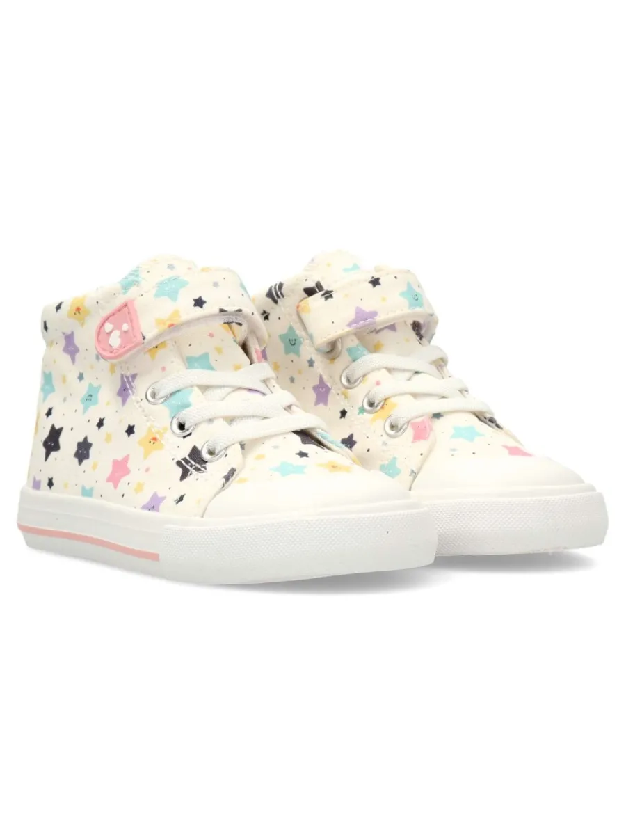 Sale PEKE'S by Vanessa PEKES Zapatilla botita casual lona niña
