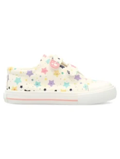 Hot PEKE'S by Vanessa PEKES Zapatilla de lona estrellas niña
