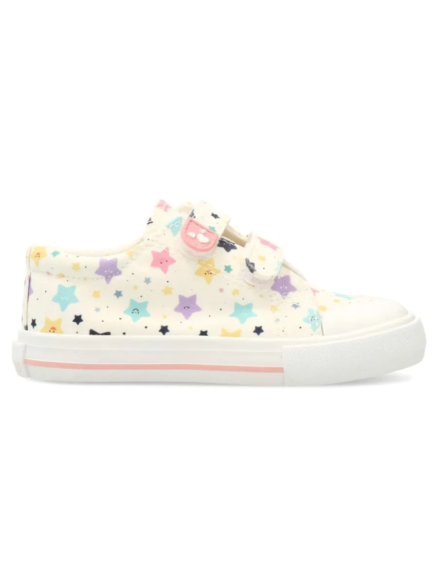 Hot PEKE'S by Vanessa PEKES Zapatilla de lona estrellas niña