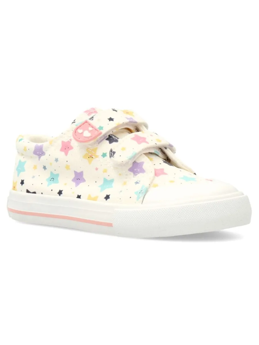 Hot PEKE'S by Vanessa PEKES Zapatilla de lona estrellas niña