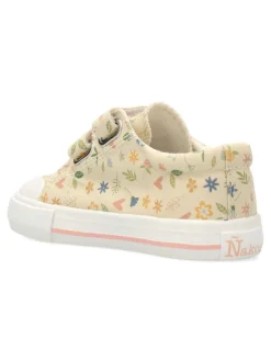 Fashion PEKE'S by Vanessa PEKES Zapatilla deportiva lona flores multicolor