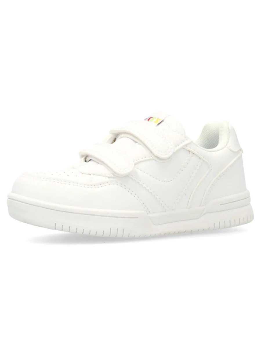 Clearance PEKE'S by Vanessa PEKES Zapatilla deportiva colegial blanca