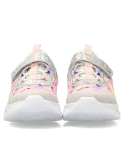 Clearance PEKE'S by Vanessa PEKES Zapatilla deportiva luces corazón glitter