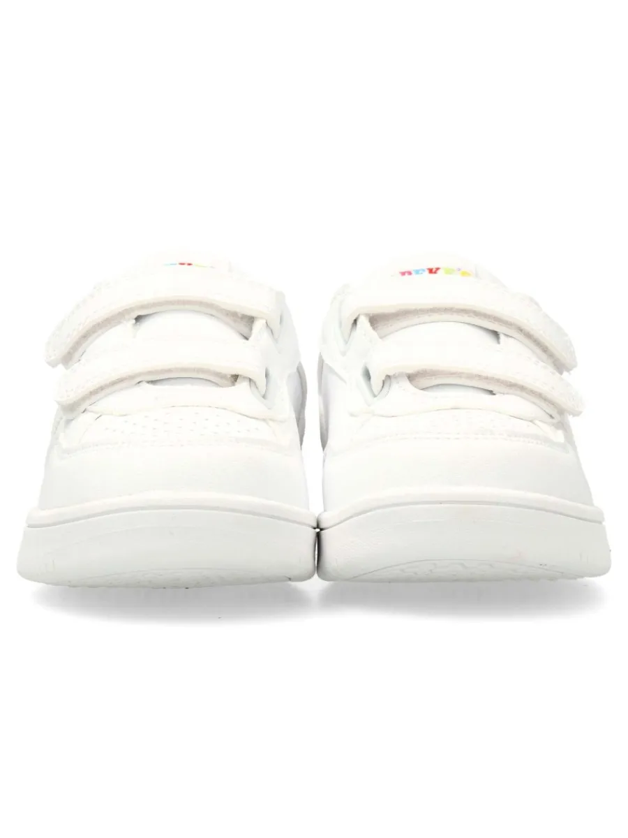 Clearance PEKE'S by Vanessa PEKES Zapatilla deportiva colegial blanca