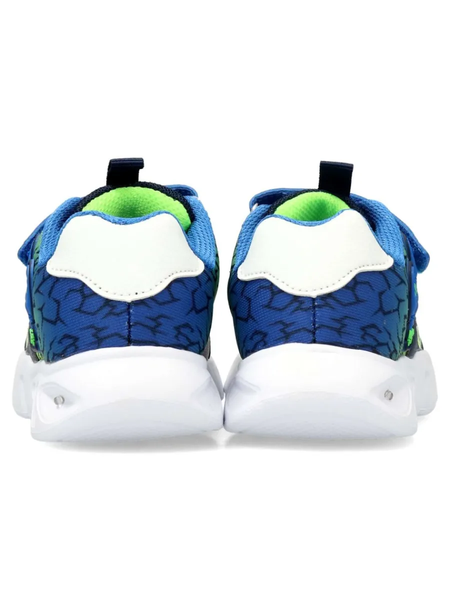Sale PEKE'S by Vanessa PEKES Zapatilla deportiva Dinosaurio luces