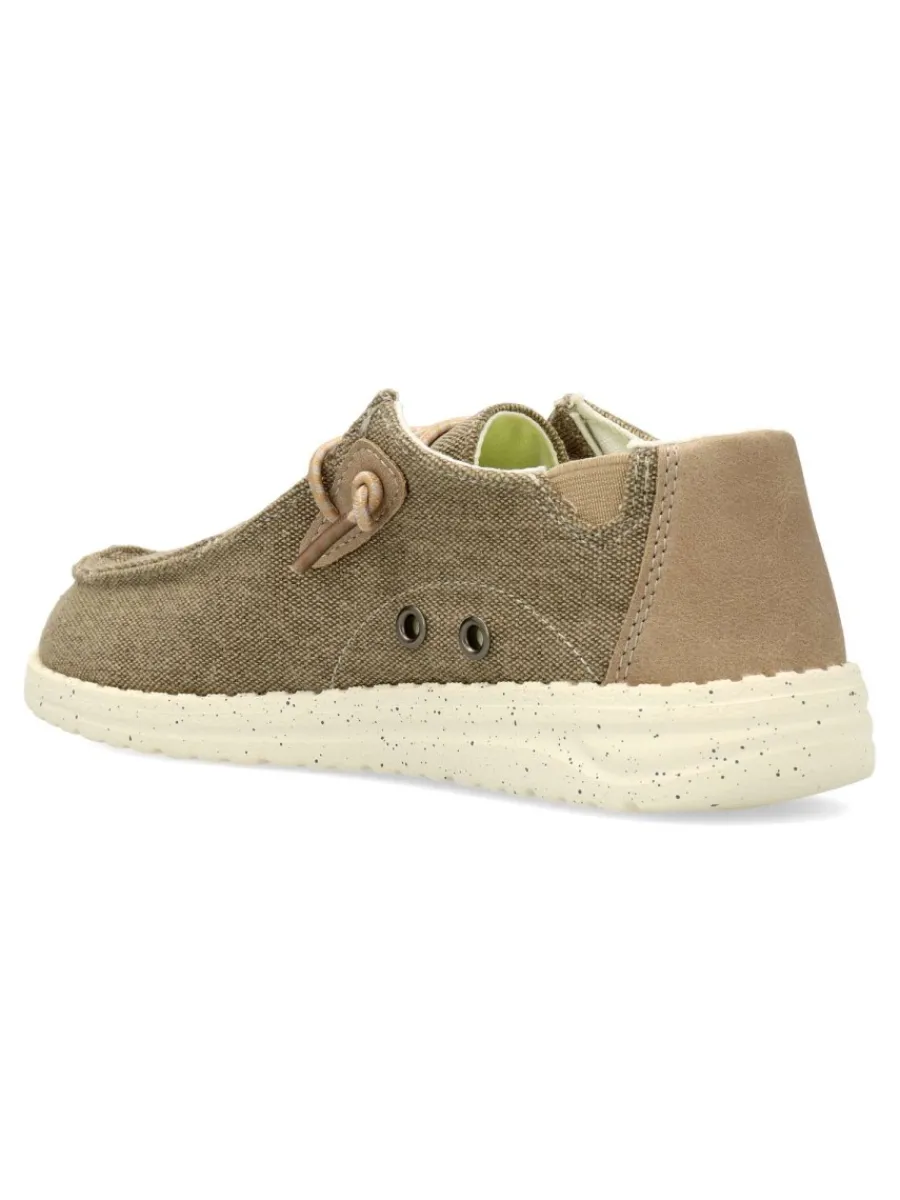 Fashion PEKE'S by Vanessa PEKES Zapatilla lona wallabee niño