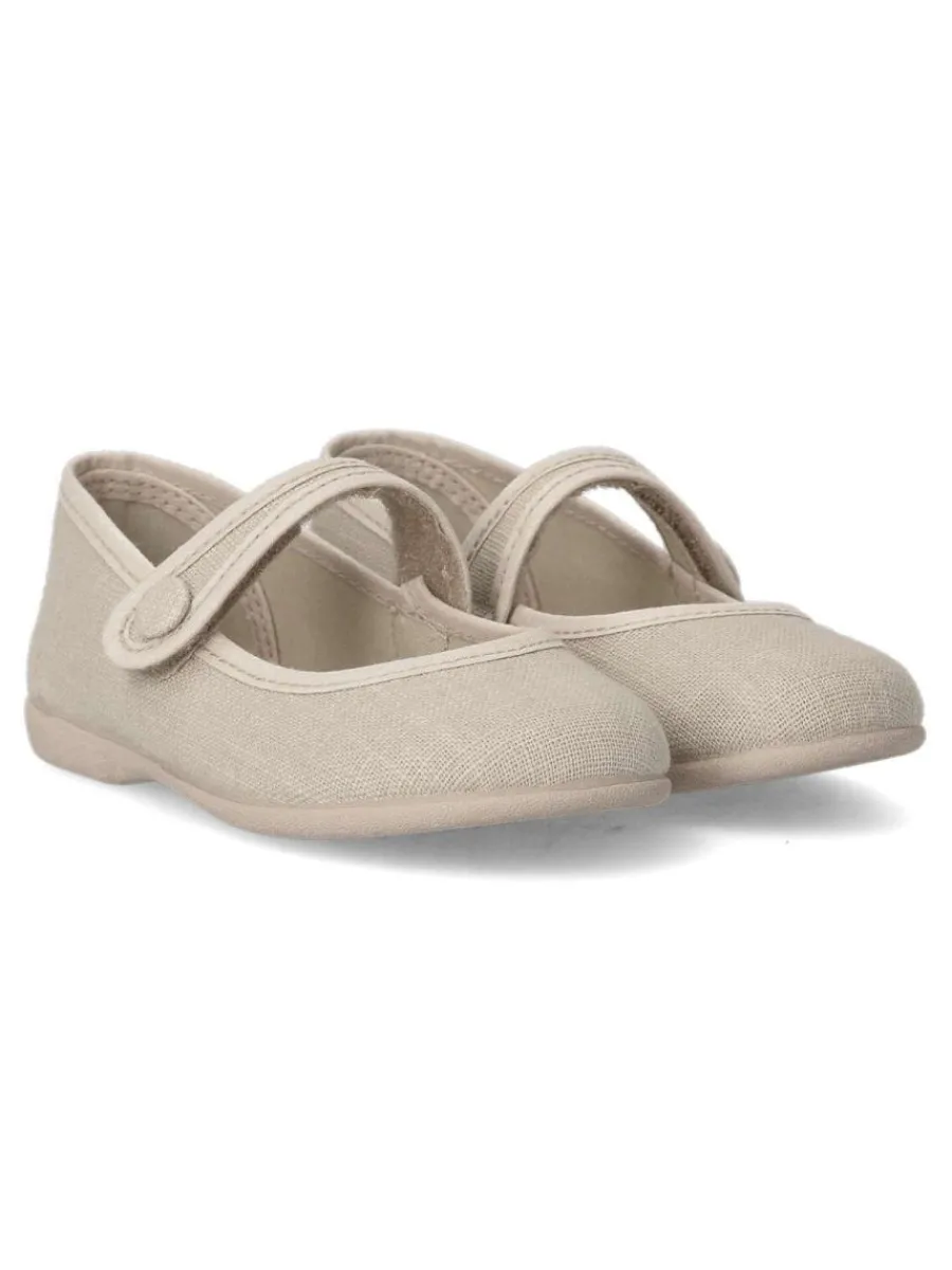 Clearance PEKE'S by Vanessa PEKES Zapato bailarina vestir lona niña