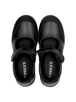 Outlet PEKE'S by Vanessa PEKES Zapato colegial lavable de niña JAV 7-2 NEGRO