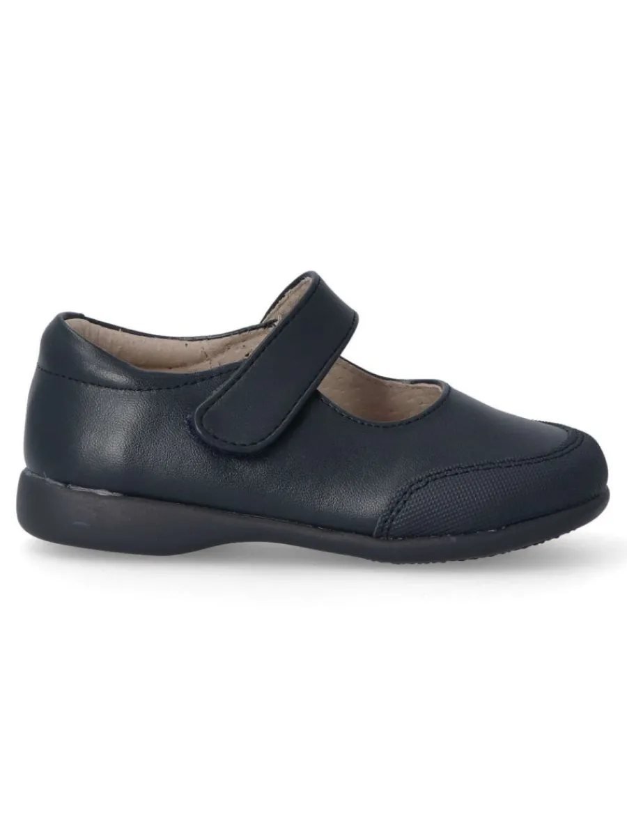 Discount PEKE'S by Vanessa PEKES Zapato colegial velcro de niña PEK P005 MARINO
