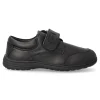 New PEKE'S by Vanessa PEKES Zapato colegial velcro de niño PEK P069 NEGRO
