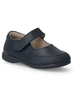 Discount PEKE'S by Vanessa PEKES Zapato colegial velcro de niña PEK P005 MARINO