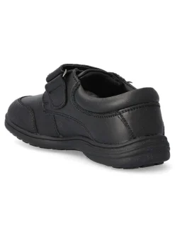 New PEKE'S by Vanessa PEKES Zapato colegial velcro de niño PEK P069 NEGRO
