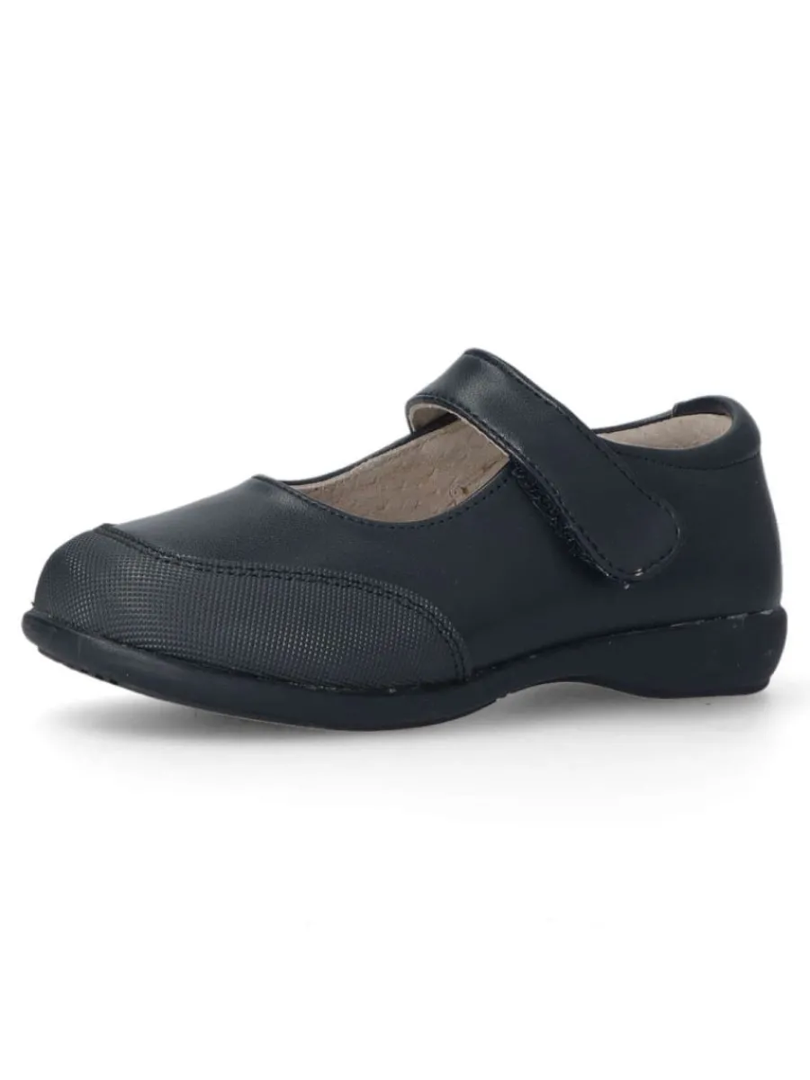 Discount PEKE'S by Vanessa PEKES Zapato colegial velcro de niña PEK P005 MARINO