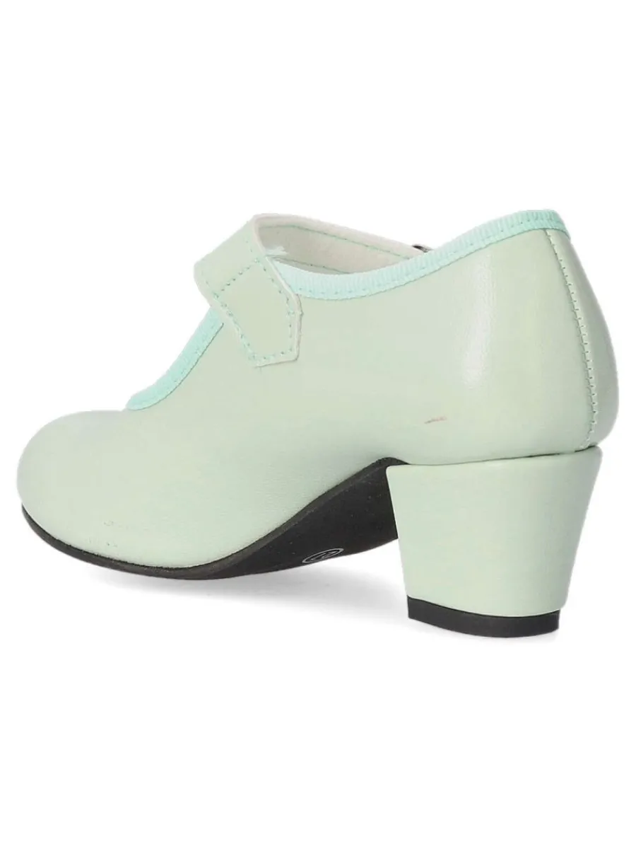 Online PEKE'S by Vanessa PEKES Zapato flamenca aguamarina feria