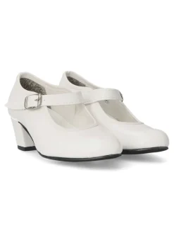 Fashion PEKE'S by Vanessa PEKES Zapato flamenca blanco feria