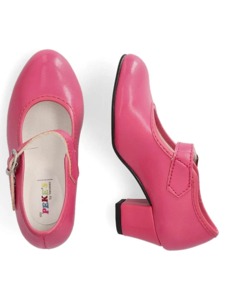 Sale PEKE'S by Vanessa PEKES Zapato flamenca fucsia feria