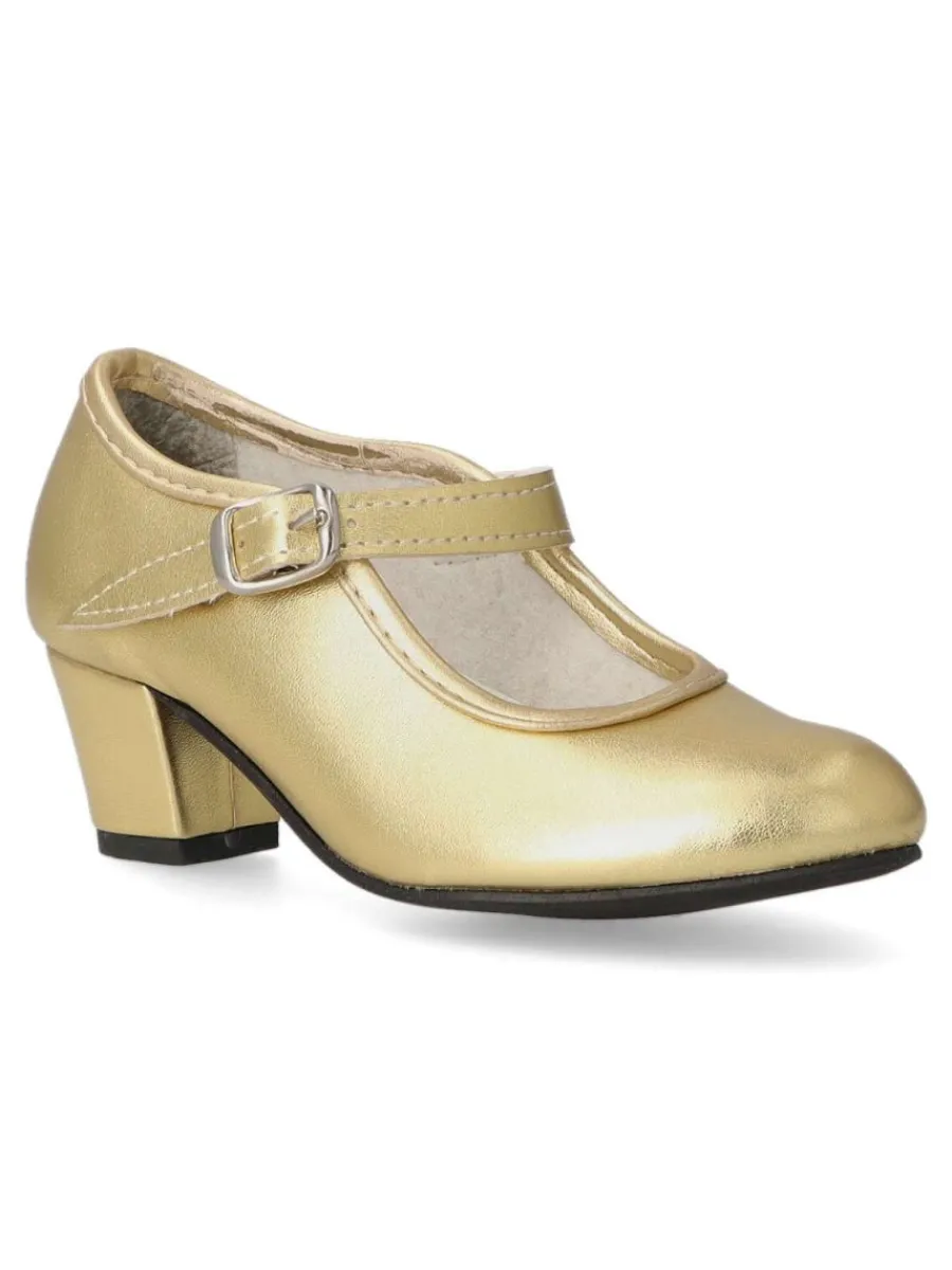 Sale PEKE'S by Vanessa PEKES Zapato flamenca oro feria
