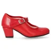 Outlet PEKE'S by Vanessa PEKES Zapato flamenca rojo feria