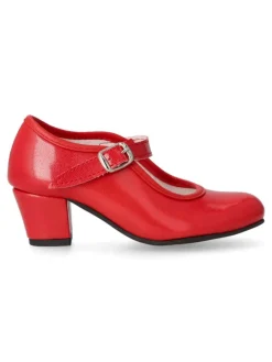 Outlet PEKE'S by Vanessa PEKES Zapato flamenca rojo feria