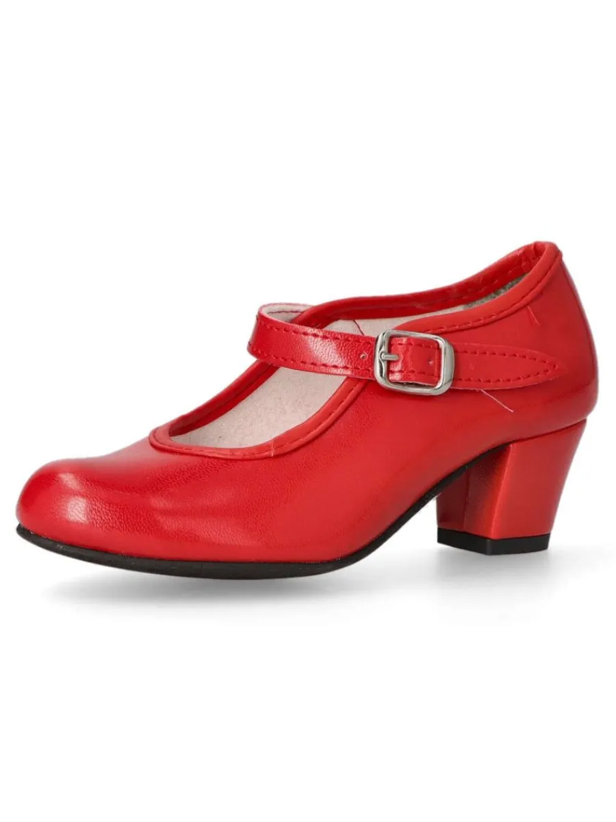 Outlet PEKE'S by Vanessa PEKES Zapato flamenca rojo feria