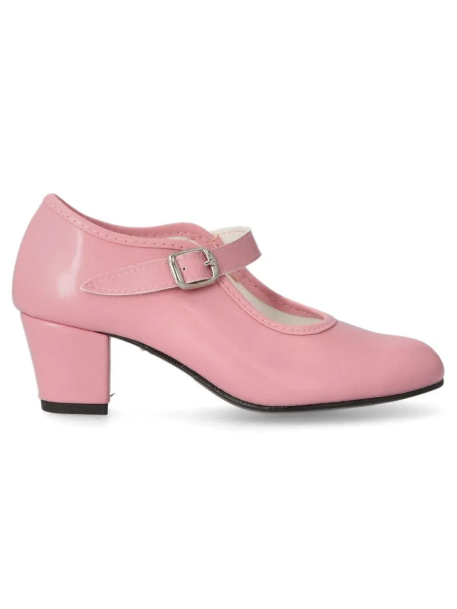 Clearance PEKE'S by Vanessa PEKES Zapato flamenca rosa niña
