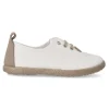 Online PEKE'S by Vanessa PEKES Zapato inglés yute niño BAT 45001/2 BLANCO