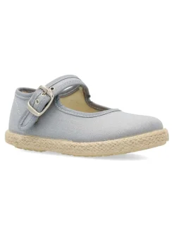 Online PEKE'S by Vanessa PEKES Zapato mercedita de vestir lino niña
