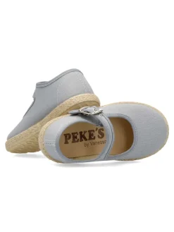 Online PEKE'S by Vanessa PEKES Zapato mercedita de vestir lino niña