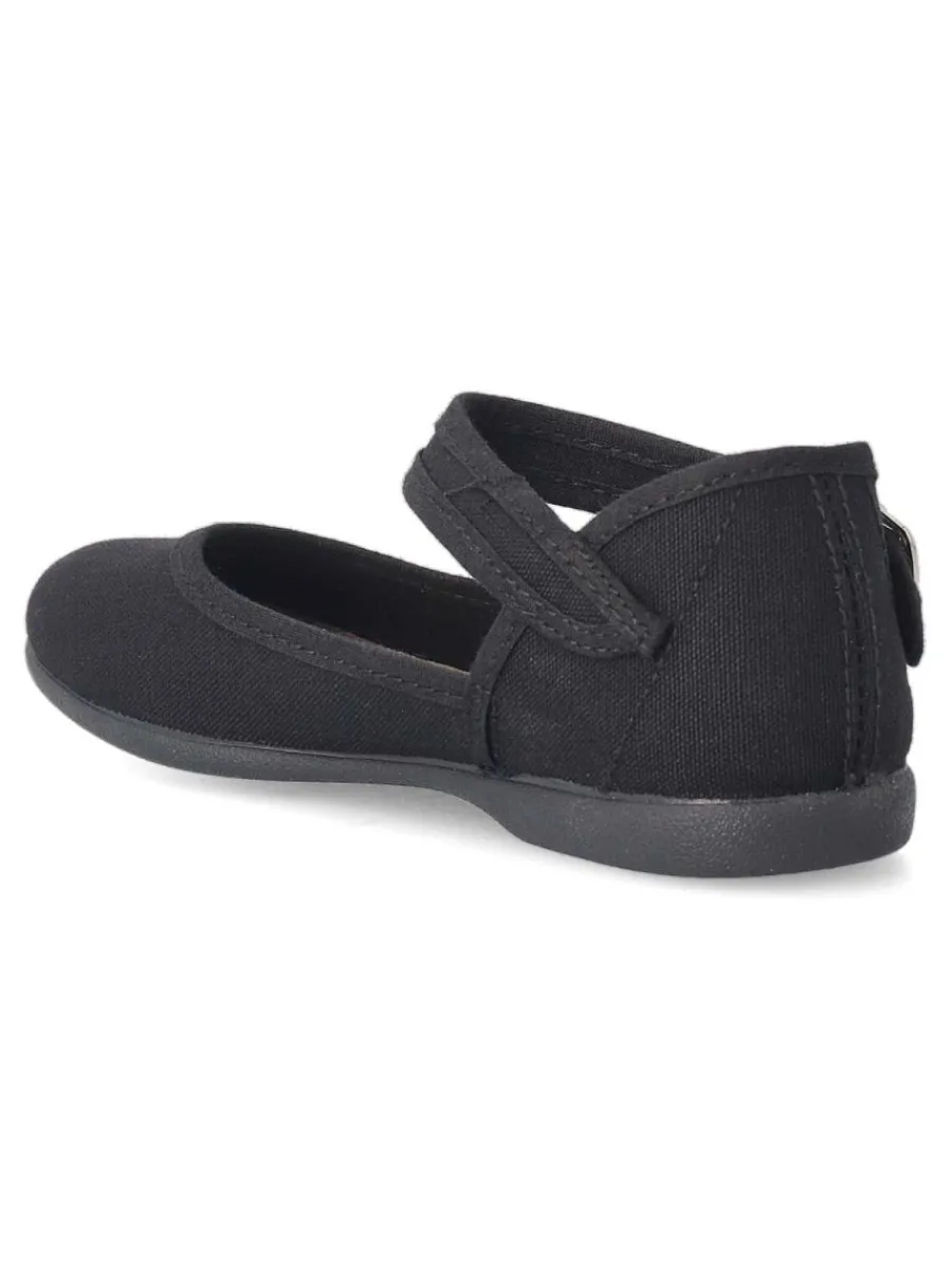 Discount PEKE'S by Vanessa PEKES Zapato mercedita pique negro niña