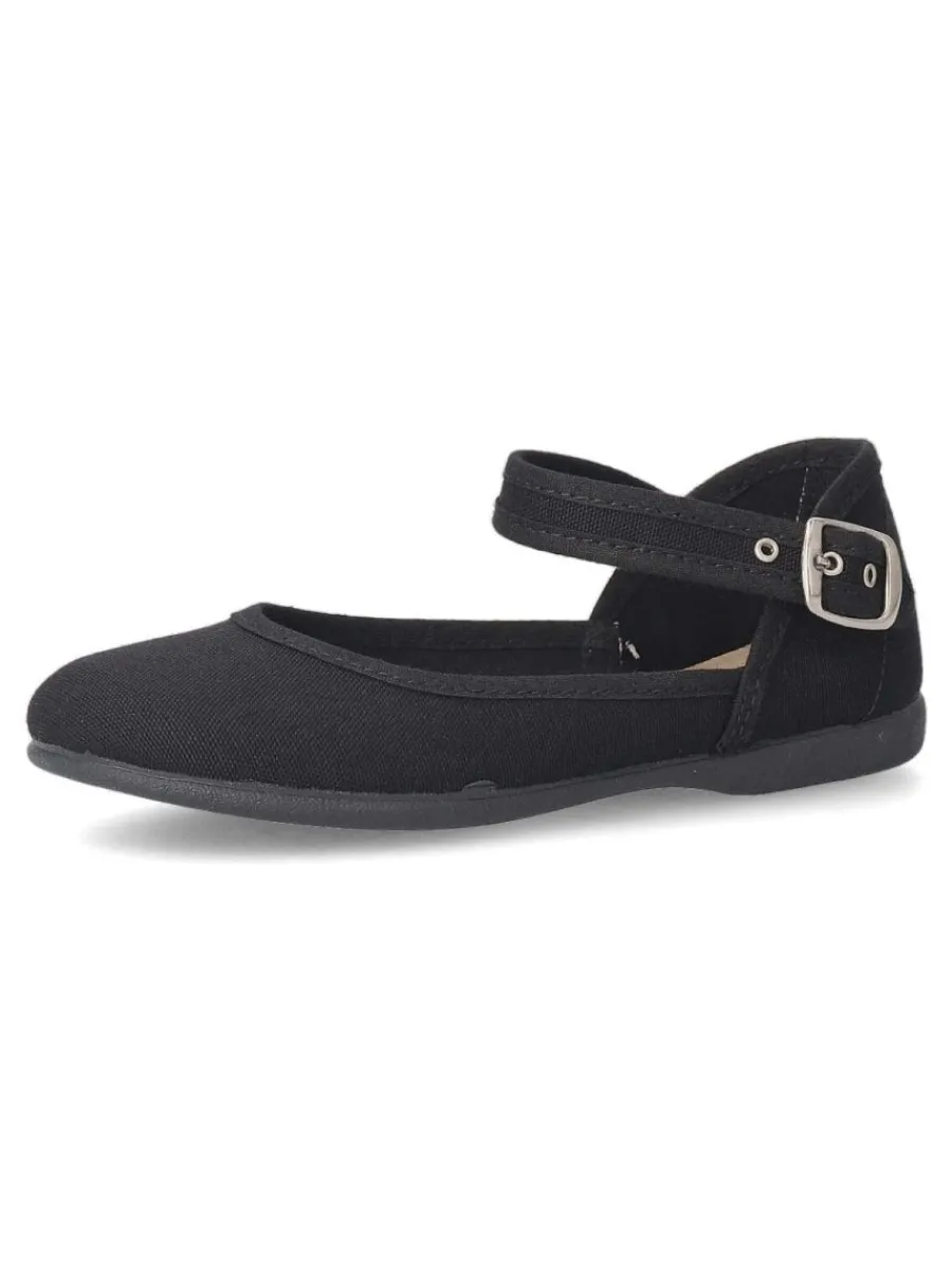 Discount PEKE'S by Vanessa PEKES Zapato mercedita pique negro niña