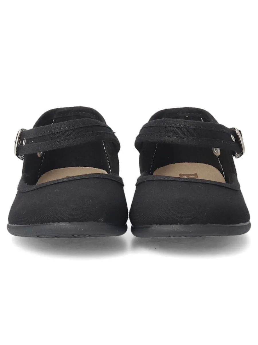 Discount PEKE'S by Vanessa PEKES Zapato mercedita pique negro niña
