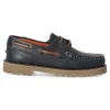 Outlet PEKE'S by Vanessa PEKES Zapato náutico piel niño SAK 025F MARINO