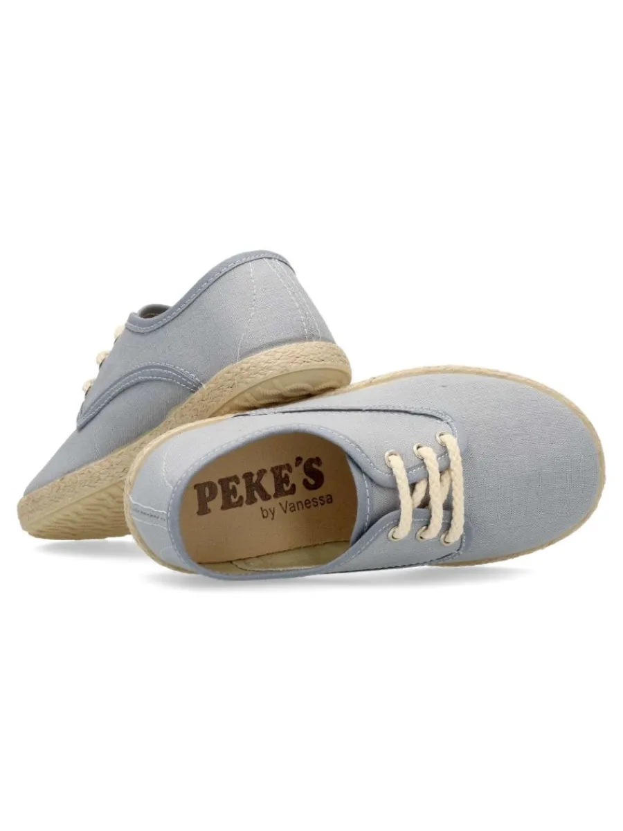 Sale PEKE'S by Vanessa PEKES Zapato vestir blucher cordones yute
