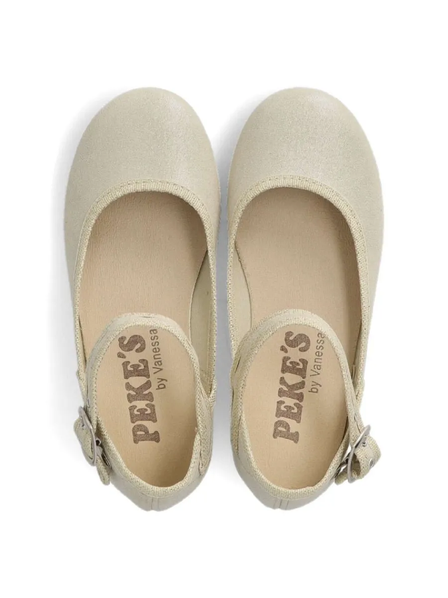 Hot PEKE'S by Vanessa PEKES Zapato vestir cómodo brillo niña