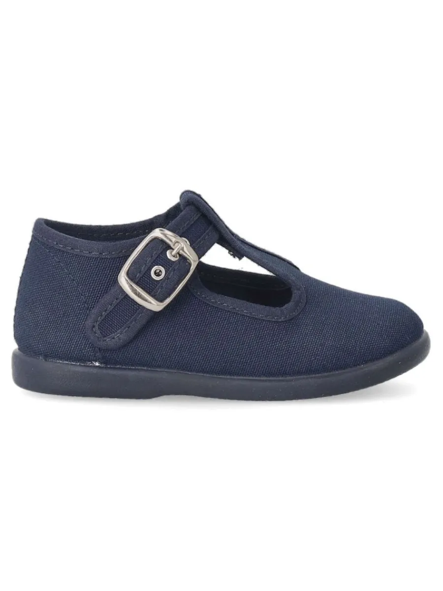 Online PEKE'S by Vanessa PEKES Zapato vestir pepito lona hebilla