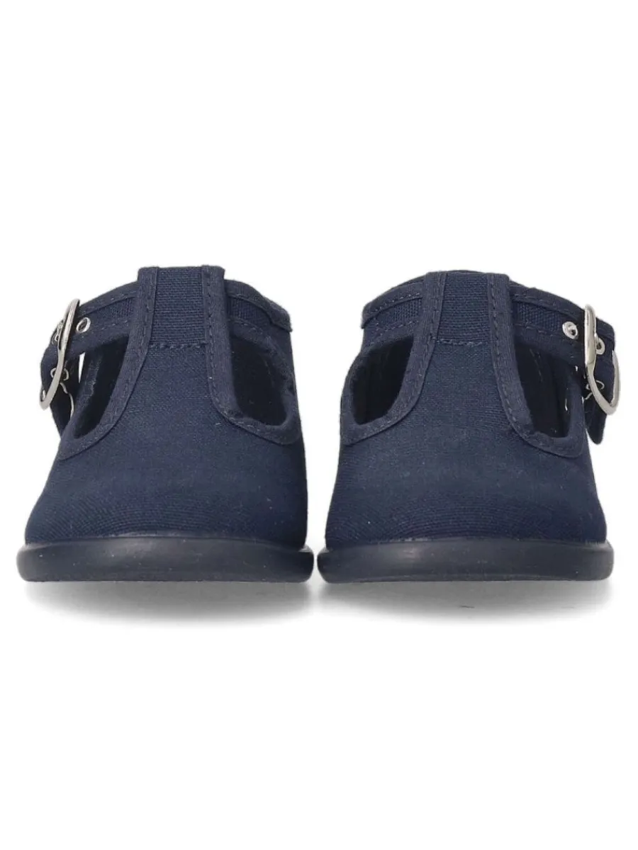 Online PEKE'S by Vanessa PEKES Zapato vestir pepito lona hebilla